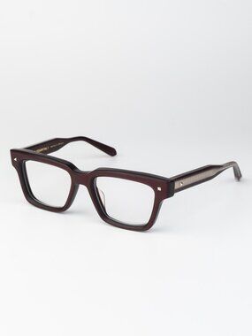 Valentino Women Eyeglasses Matte Burgundy Square V-ESSENTIAL I VLX-121 C